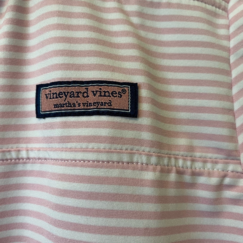 Vineyard Vines Women’s Performance Sankaty Shep
Pink Striped Shirt Size XS - Picture 4 of 12